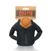 Wholesale Coatie Puffer Drink Jacket Stubby Holder Retail Pack