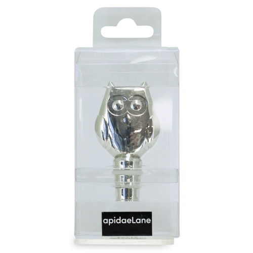 Owl Bottle stopper silver