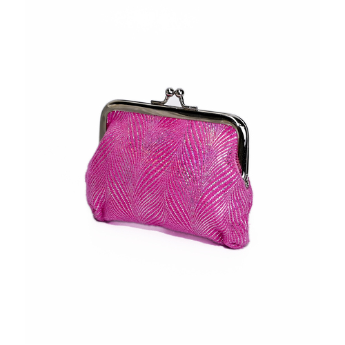 Coin Purse Lux Glitter Purple