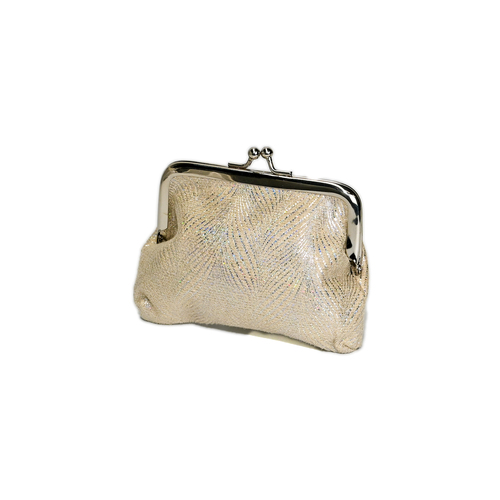 Coin Purse Lux Glitter Champagne